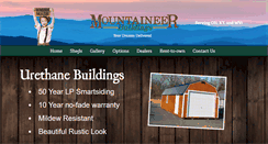 Desktop Screenshot of mountaineerbuildings.com